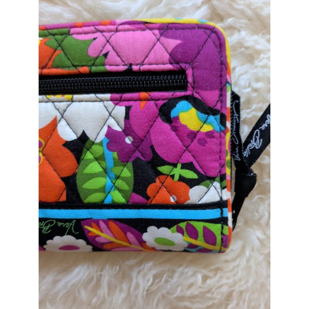 Vera Bradley Turn Lock Wallet in Va Va Bloom Floral Organizer EUC - Picture 6 of 12